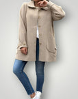 Eleganter Kaschmir Mantel für Damen mit Stil - Nordic Boutique & Co.