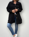 Eleganter Kaschmir Mantel für Damen mit Stil - Nordic Boutique & Co.