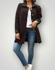 Eleganter Kaschmir Mantel für Damen mit Stil - Nordic Boutique & Co.