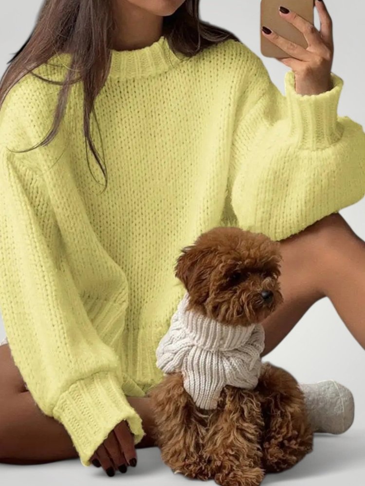 Eleganter Pullover Damen für Stilvolle Herbsttage - Nordic Boutique & Co.