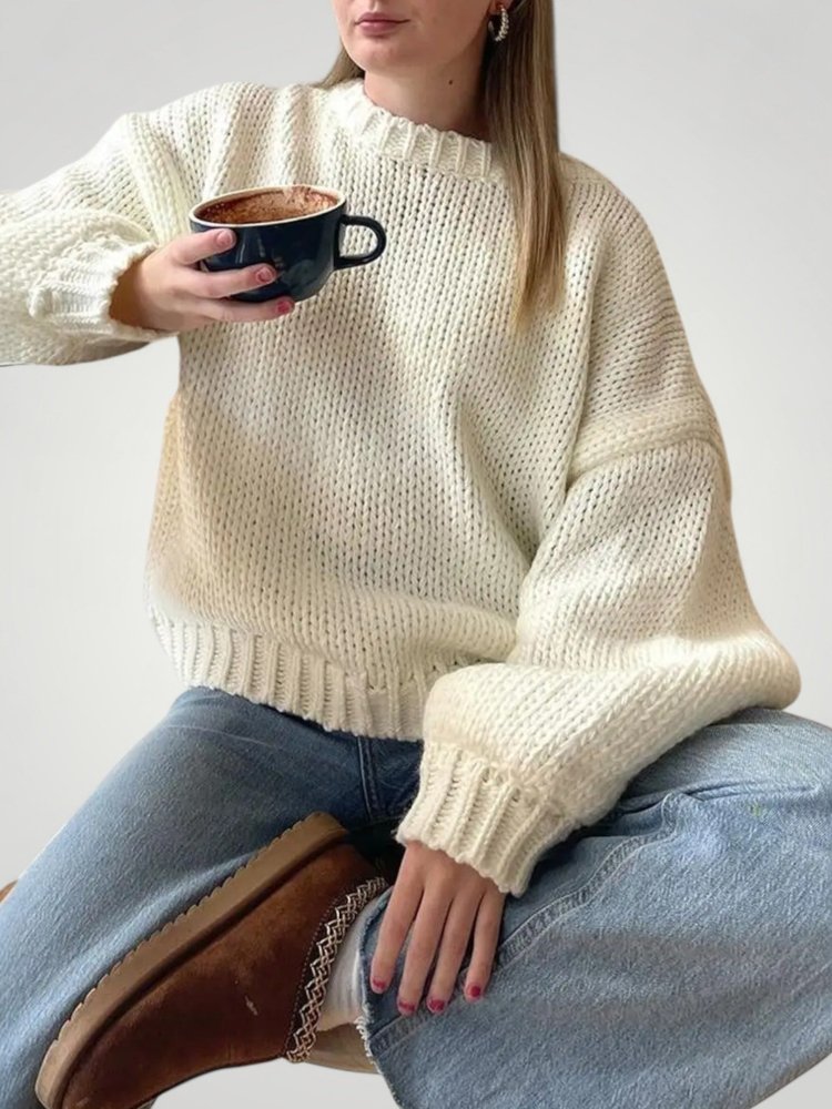 Eleganter Pullover Damen für Stilvolle Herbsttage - Nordic Boutique & Co.