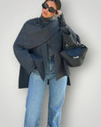 Eleganter Wintermantel Damen Lang für Stilvolle Tage - Nordic Boutique & Co.