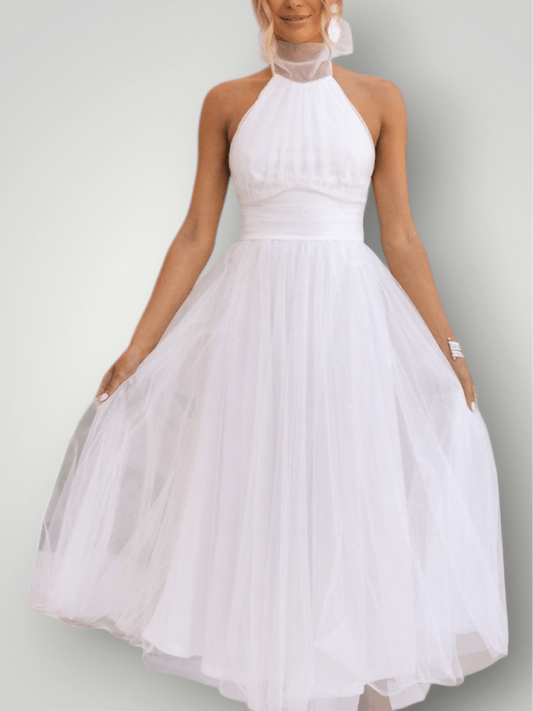 Elegantes Maxikleid für Hochzeitsgäste - Nordic Boutique &amp; Co.