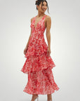 Elegantes Midi Kleid mit Chic Trägerlosem Rücken - Nordic Boutique & Co.
