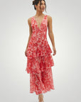 Elegantes Midi Kleid mit Chic Trägerlosem Rücken - Nordic Boutique & Co.