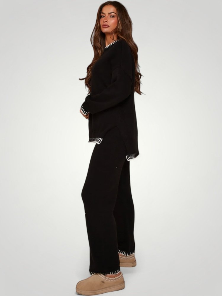 Elegantes Strickset Damen für Stil und Komfort - Nordic Boutique & Co.