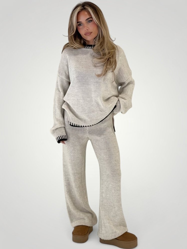 Elegantes Strickset Damen für Stil und Komfort - Nordic Boutique & Co.