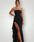 Elegantes trägerloses Maxikleid für den Sommer - Nordic Boutique & Co.