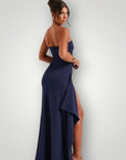 Elegantes trägerloses Maxikleid für den Sommer - Nordic Boutique & Co.