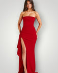 Elegantes trägerloses Maxikleid für den Sommer - Nordic Boutique & Co.