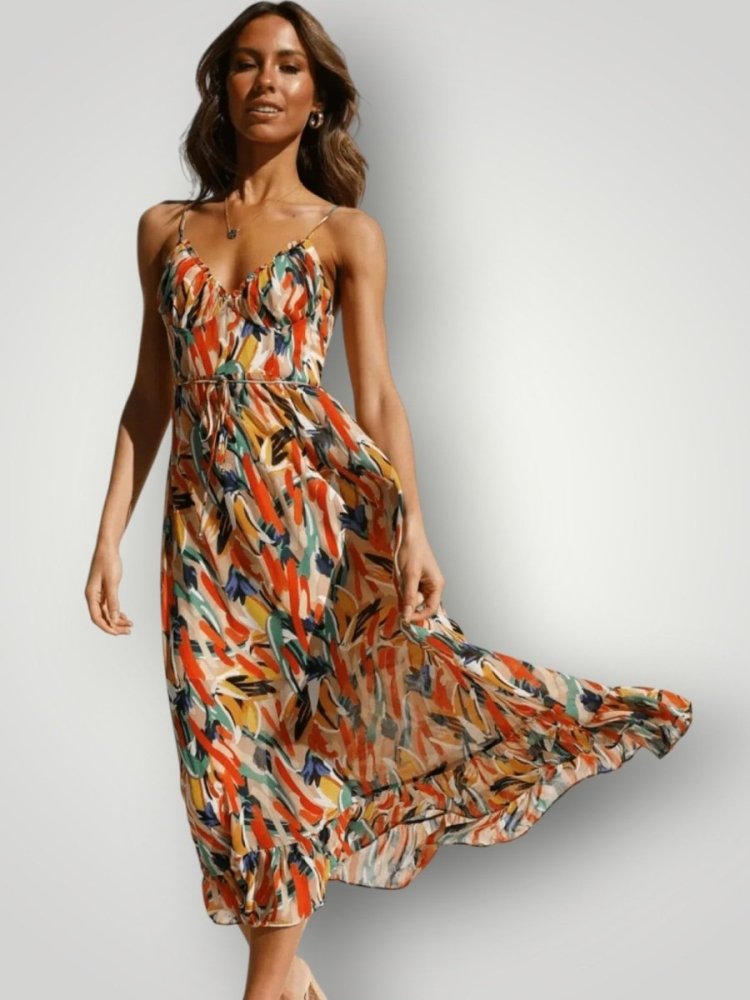 ELENA | MIDI - KLEID - My Store