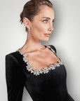 Fließendes Kleid mit Eleganz für besondere Anlässe - Nordic Boutique & Co.
