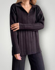 Gestreiftes Jacquard - Set mit Stil - Nordic Boutique & Co.