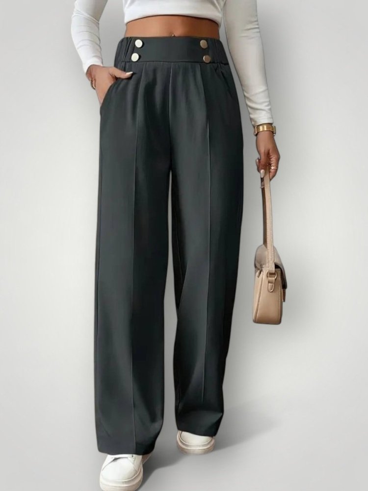 Hochtaillierte Hosen für elegante Looks - Nordic Boutique &amp; Co.