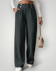 Hochtaillierte Hosen für elegante Looks - Nordic Boutique & Co.