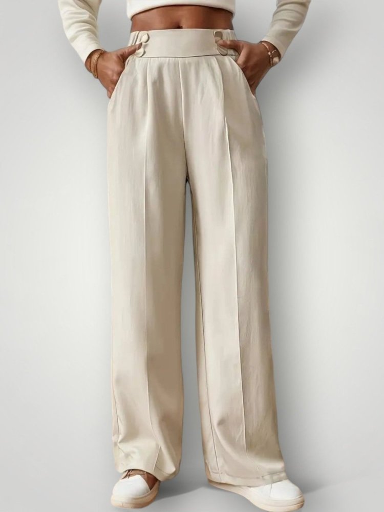 Hochtaillierte Hosen für elegante Looks - Nordic Boutique &amp; Co.