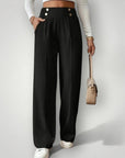 Hochtaillierte Hosen für elegante Looks - Nordic Boutique & Co.