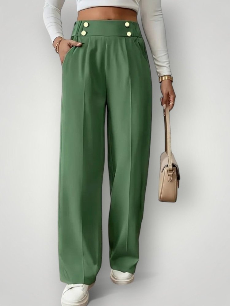 Hochtaillierte Hosen für elegante Looks - Nordic Boutique &amp; Co.