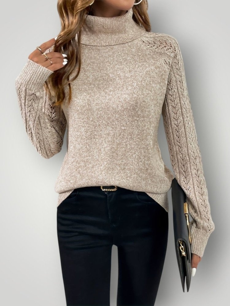 Hochtaillierter Pullover mit Stil - Nordic Boutique &amp; Co.