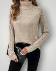 Hochtaillierter Pullover mit Stil - Nordic Boutique & Co.