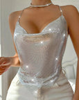 IVY | GULL/SILBER MESH OBERTEIL - Nordic Boutique & Co.