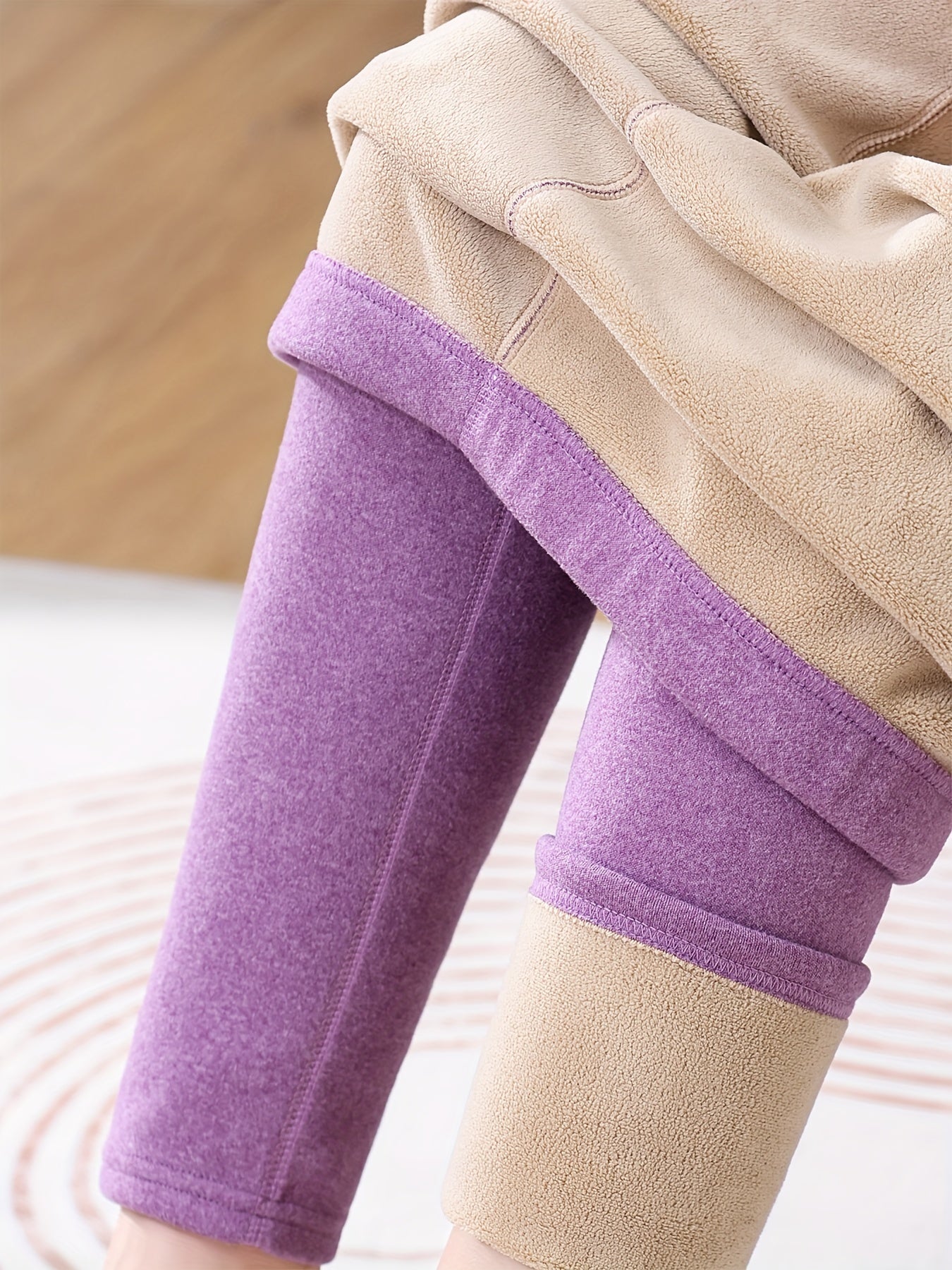 JAIMIE | WARMER SAMT LEGINGS WINTER - Nordic Boutique &amp; Co.