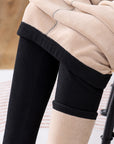 JAIMIE | WARMER SAMT LEGINGS WINTER - Nordic Boutique & Co.