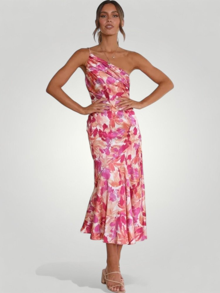 Kleid mit Blütenmuster für elegante Anlässe - Nordic Boutique & Co.