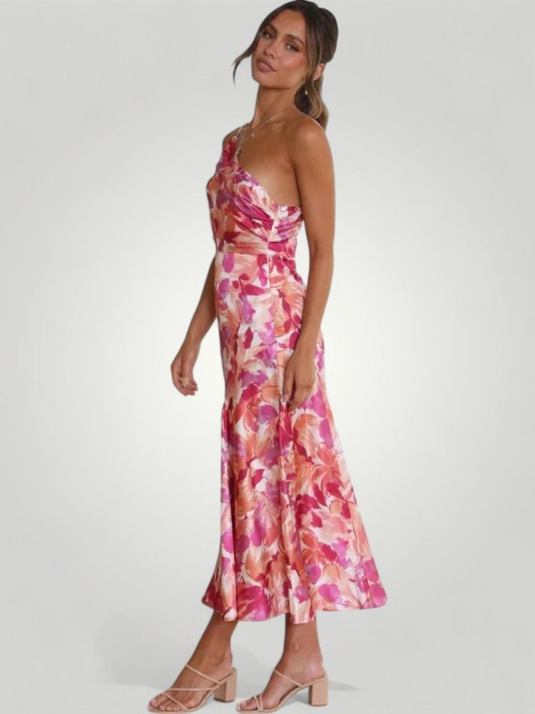 Kleid mit Blütenmuster für elegante Anlässe - Nordic Boutique & Co.