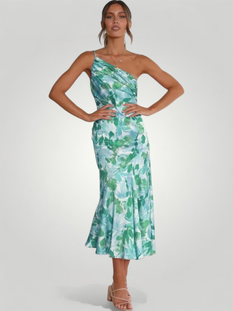 Kleid mit Blütenmuster für elegante Anlässe - Nordic Boutique & Co.