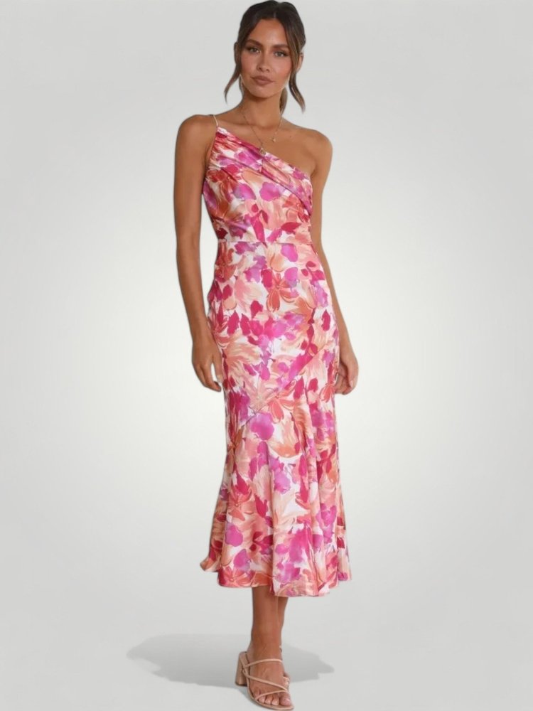 Kleid mit Blütenmuster für elegante Anlässe - Nordic Boutique & Co.