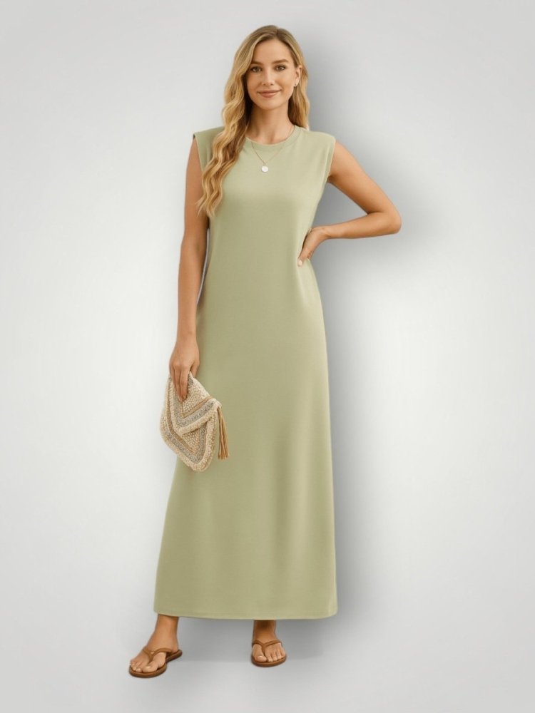 Langes Kleid mit eleganter Silhouette für Abendveranstaltungen - Nordic Boutique &amp; Co.