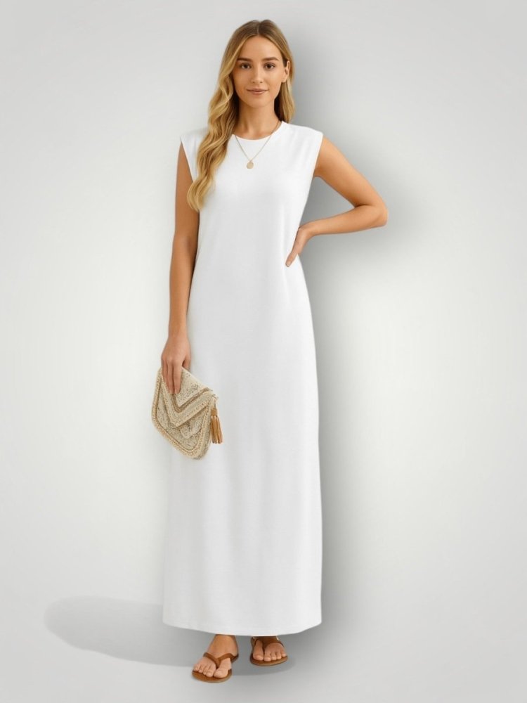Langes Kleid mit eleganter Silhouette für Abendveranstaltungen - Nordic Boutique &amp; Co.