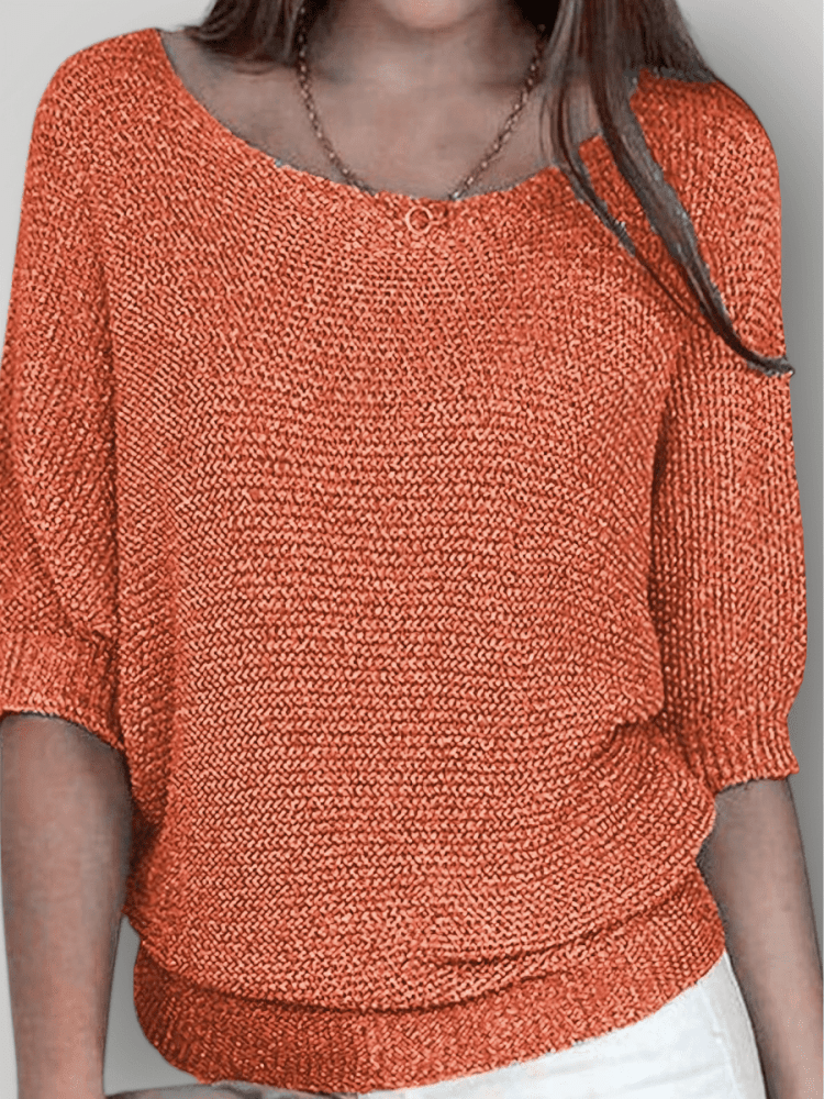 Lässiger Pullover Damen mit Bequemer Passform - Nordic Boutique &amp; Co.