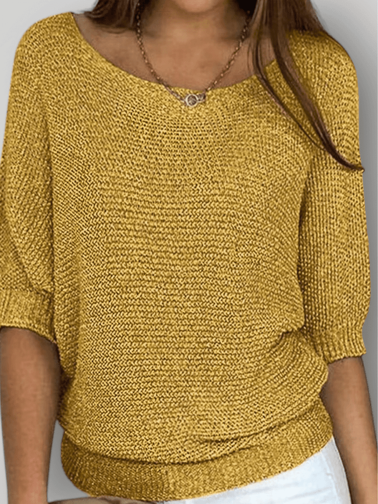 Lässiger Pullover Damen mit Bequemer Passform - Nordic Boutique &amp; Co.