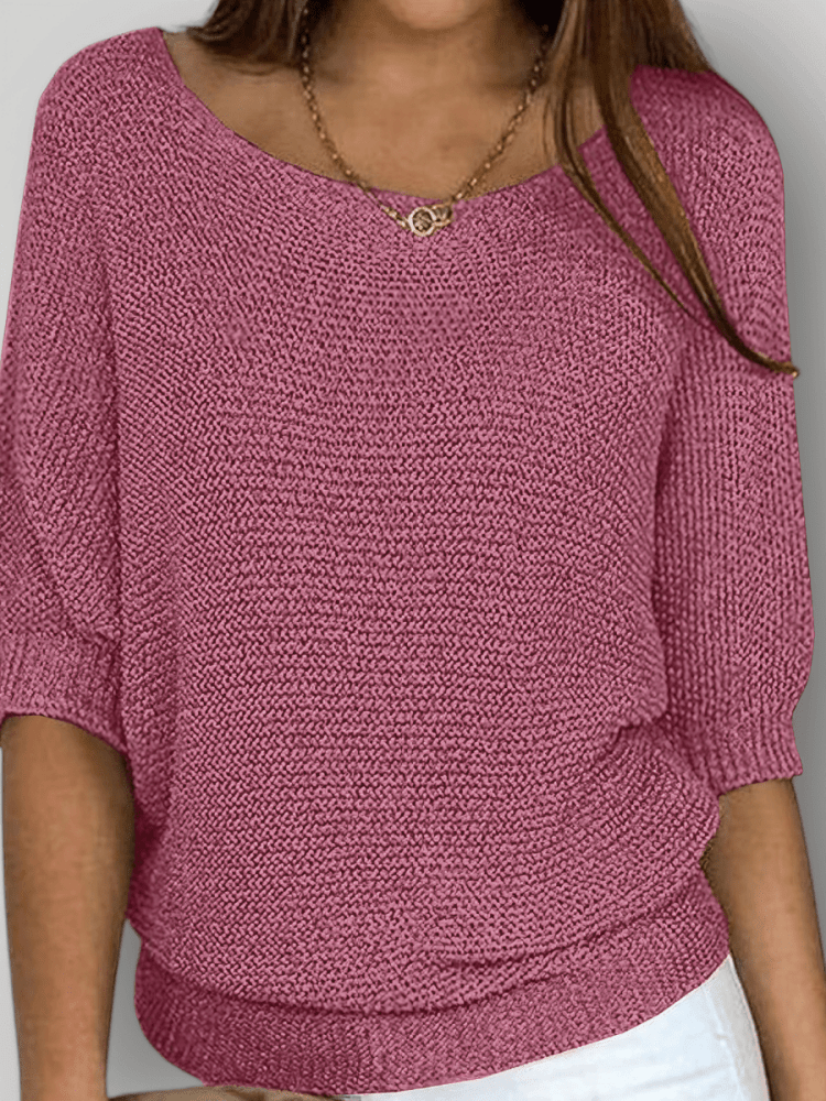 Lässiger Pullover Damen mit Bequemer Passform - Nordic Boutique &amp; Co.