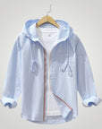 Leichter Hoodie für Damen mit Minimalistischem Design - Nordic Boutique & Co.