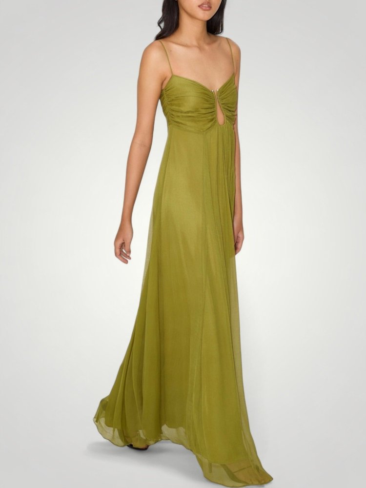 Maxikleid Sommer mit Eleganter Silhouette - Nordic Boutique & Co.