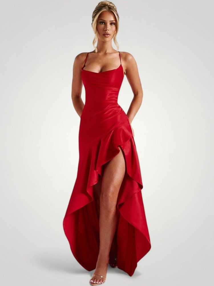 Maxikleid Sommer mit Fließendem Schnitt - Nordic Boutique & Co.
