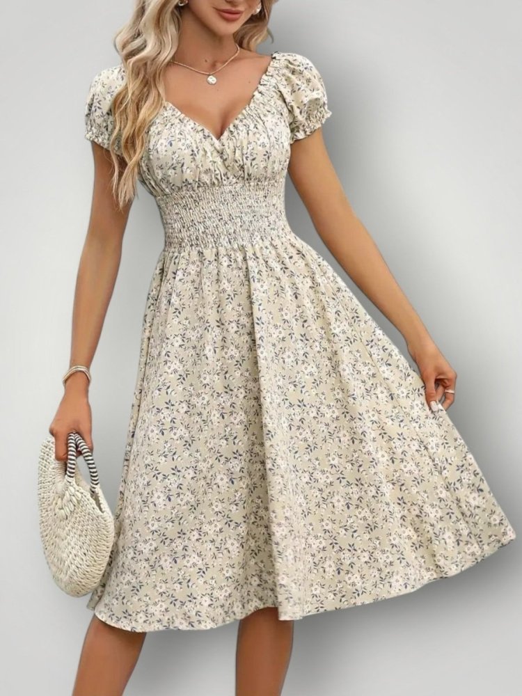 Midi - Kleid mit eleganter Silhouette - Nordic Boutique &amp; Co.