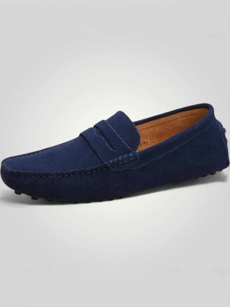 Mokassins Herren Schwarz mit Bequemer Passform - Nordic Boutique &amp; Co.