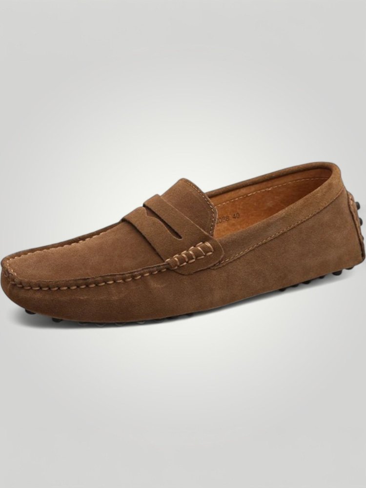 Mokassins Herren Schwarz mit Bequemer Passform - Nordic Boutique &amp; Co.