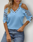 Off - Shoulder - Damenbluse für elegante Anlässe - Nordic Boutique & Co.