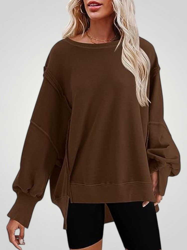 Oversized Damenpullover für Bequemen Stil - Nordic Boutique & Co.