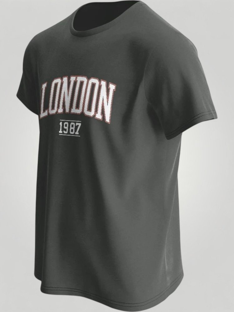 Oversized T-Shirt Damen mit Sportmotiv Komfort - Nordic Boutique & Co.
