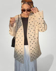 Polka Dot Damenblazer für Lässigen Chic - Nordic Boutique & Co.