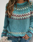 Retro Pullover mit Stil und Komfort - Nordic Boutique & Co.