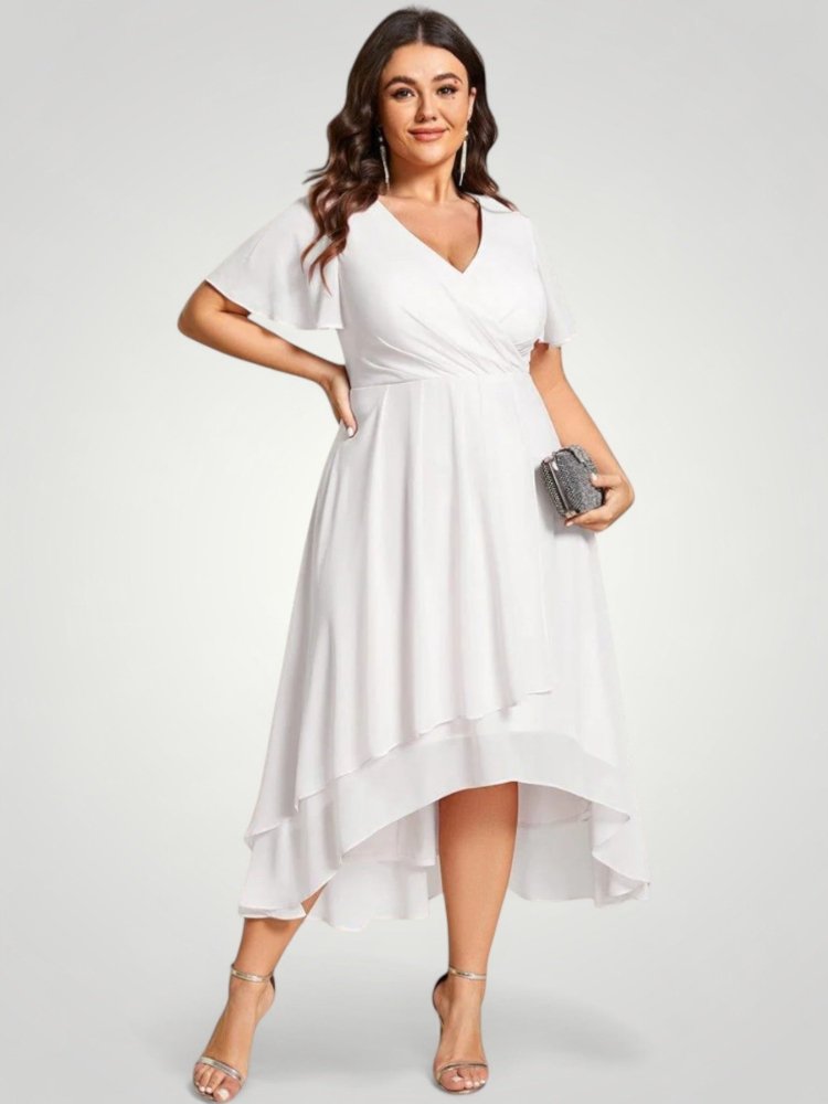 Romantisches Damenkleid mit Fließendem Schnitt - Nordic Boutique &amp; Co.