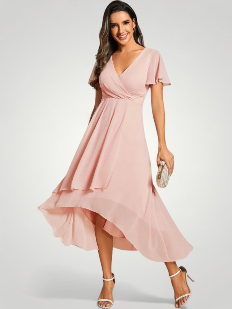 Romantisches Damenkleid mit Fließendem Schnitt - Nordic Boutique &amp; Co.
