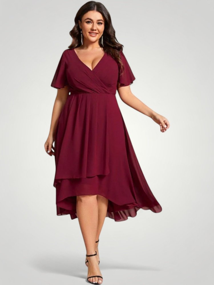 Romantisches Damenkleid mit Fließendem Schnitt - Nordic Boutique &amp; Co.
